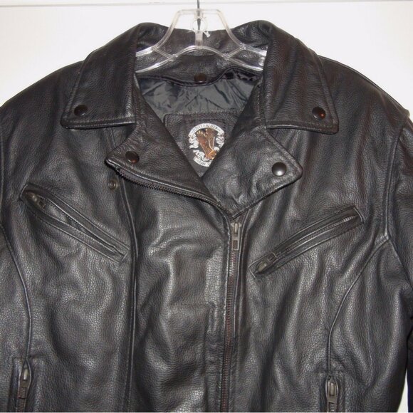 Just Leathers San Jose Biker Moto Jacket - Picture 2 of 6